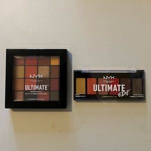 Nyx PHOENIX eyeshadow palette bundle 4x4 and traveller edit